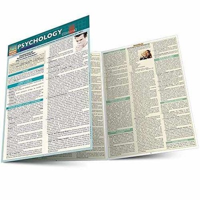 Psychology: Clinical (Quick Study - Pamphlet, by BarCharts Inc. - Very Good