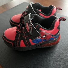 Marvel Spider-Man Light Up Toddler Shoes Size 7M