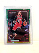 Topps NBA Hoops Lonzo Ball Chicago Bulls 2025-2026  #98 Green and Yellow # /199
