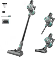 Cordless Vacuum Cleaner with 20000Pa Powerful Suction, Lightweight Stick with...