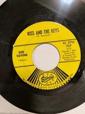 45 ~ Red Sovine:  "Giddyup Go / Kiss And The Keys" 1965 (EX)