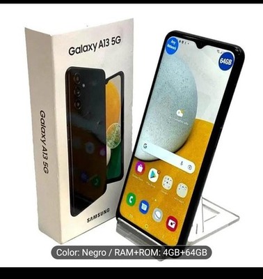 Samsung Galaxy A13 5G Black 64GB 4GB RAM Unlocked Android Smartphone New