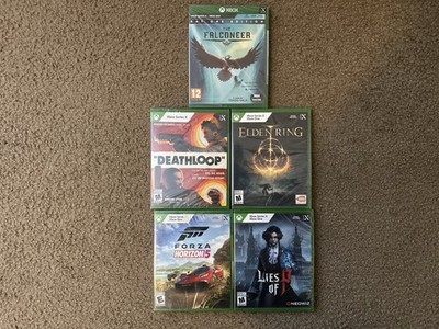 Microsoft Bethesda Bandai Namco Xbox One Series X Game Lot: Falconeer Deathloop 