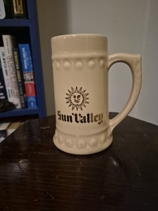Vintage Sun Valley Idaho Stein Mug