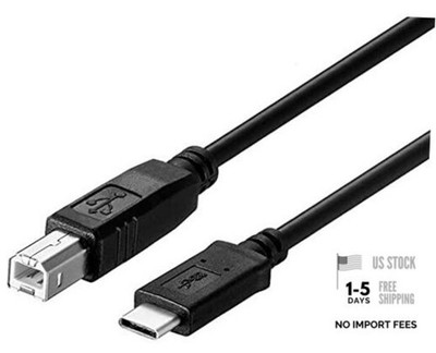 Type C Printer Cable Compatible with MacBook Pro MacBook Air M1 Mac Pro iMac