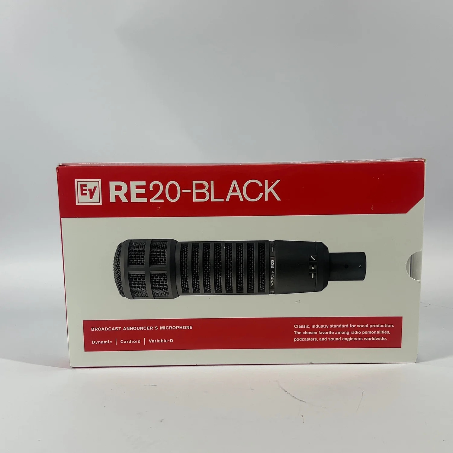 Electro RE20-BLACK 100Hz - 16kHz Microphone