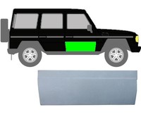 TüRleiste Unten FüR Mercedes G – Klasse W460 W461 W463 1979 – 2021 Vorne Rechts