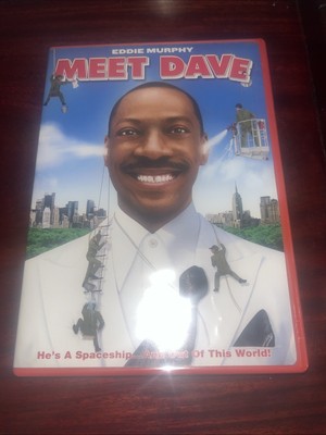 Meet Dave (DVD, 2008) Funny Comedy Movie Disc Eddie Murphy Gag Reel Alien Space