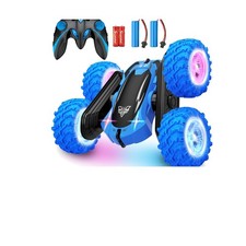Rechargeable Remote Control Stunt Car - 360 Flips, Gift for Boys Aged 3-12