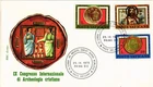 Dr Jim Stamps Vatican 9th Int'l Congress of Christian Archaeology 3v Set FDC