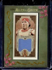 2025 Topps Allen & Ginter J.T. Realmuto Mini Framed Jersey #MFR-JRE Phillies