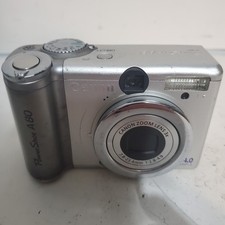 Canon PowerShot A80 4.0MP Digital Camera - Silver FOR PARTS