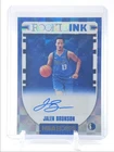 JALEN BRUNSON 2018-19 NBA HOOPS ROOKIE INK AUTOGRAPH MAVERICKS RC AUTO Q5585