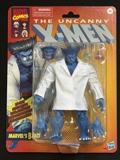 Marvel Legends Beast The Uncanny X-Men Retro Card W/ Lab Coat Action Figure NIB