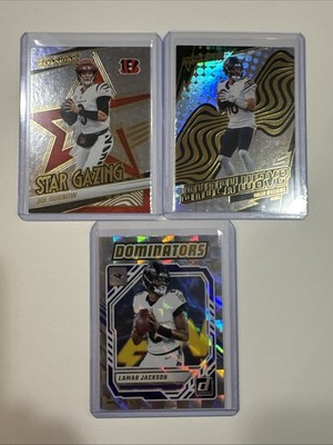 2025 Panini Football Cards feat. Joe Burrow, Caleb Williams, Lamar Jackson