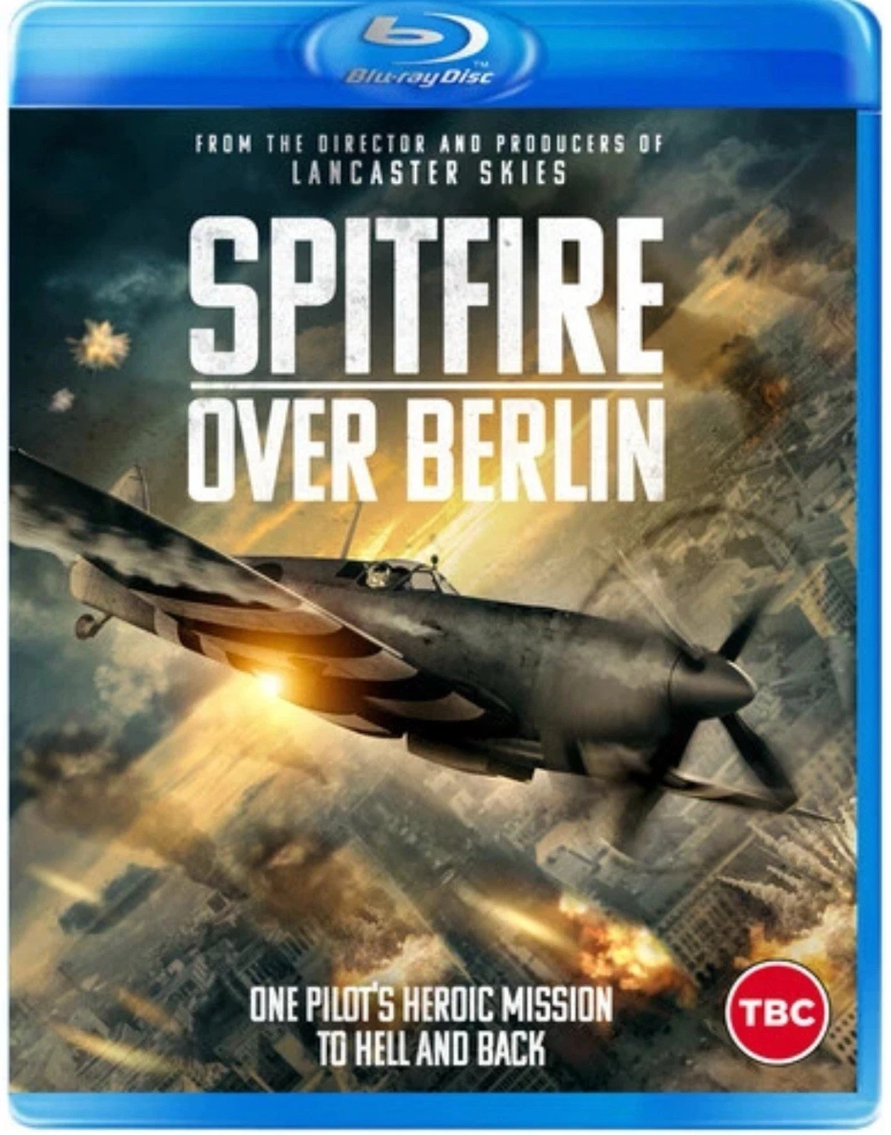 Spitfire Over Berlin Blu-ray (2022) Kris Saddler, Burn (DIR) cert 15 ***NEW***