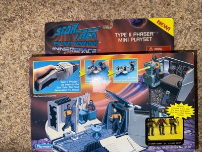 Star Trek The Next Generation Innerspace Type II Phaser Playset Playmates 1995 N