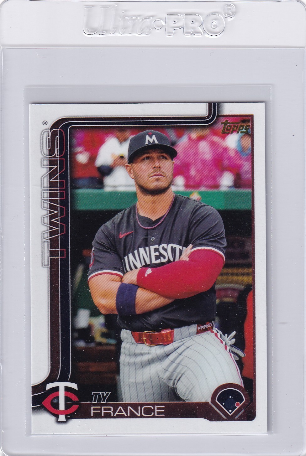 2025 TOPPS UPDATE TY FRANCE GOLDEN MIRROR IMAGE VARIATION SSP #US268 TWINS!!