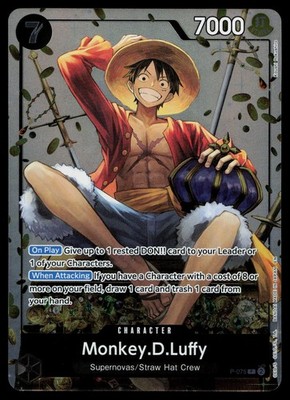 One Piece #P-075 Monkey.D.Luffy (Tin Pack Set Vol. 2) #3