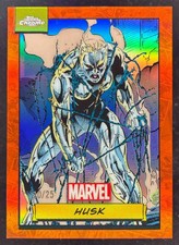 2024 Topps Chrome Marvel Orange Refractor #110 Husk /25