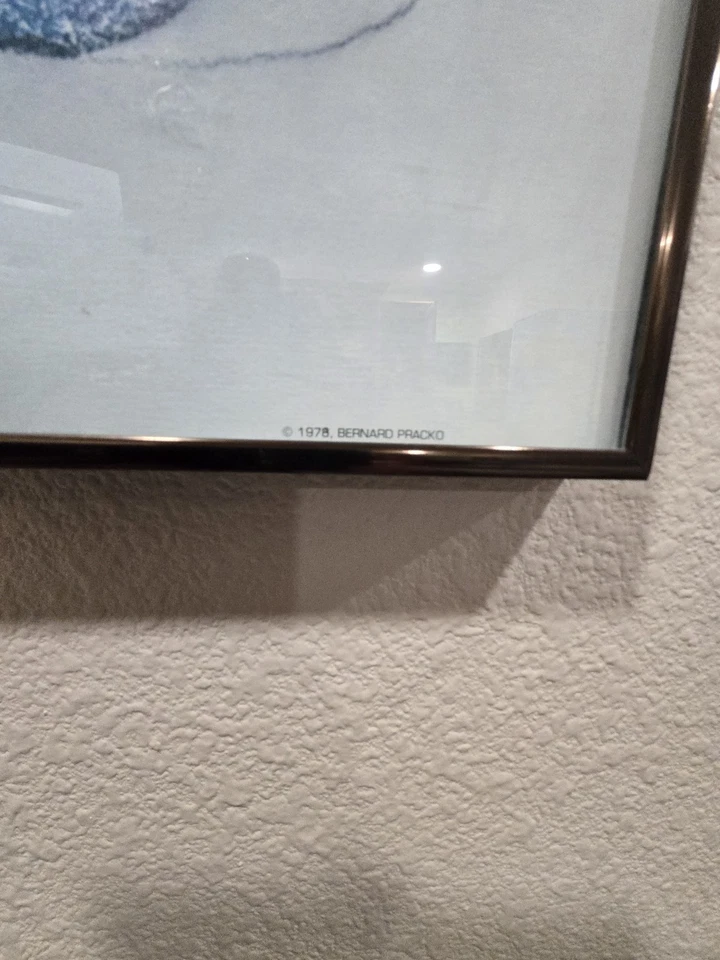 Navajo Women In Blue Blanket RC Gorman Signed Lithograph 35.5 By 29.5 - Image 4 of 4