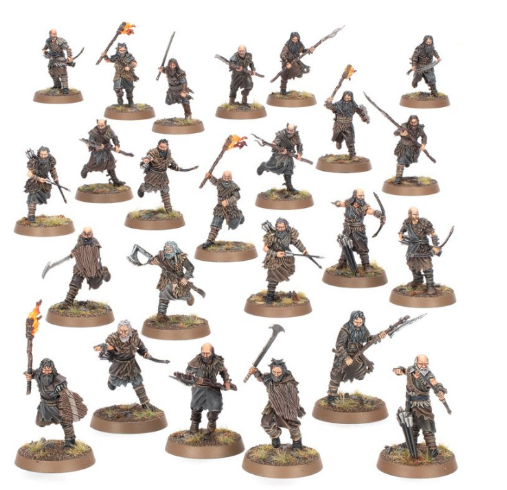 Games Workshop Grau/Mehrfarbig Warhammer Middle Earth - Hommes Des Tribus Montagnardes (2024) (Kunststoff) - Bild 2