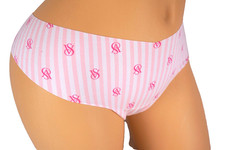 .VTG VICTORIA'S SECRET NO SHOW THONG PANTY L