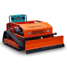 Robot cortacésped remoto con orugas 32 pulgadas gasolina RC 608CC 800 MM con quitanieves 23 HP