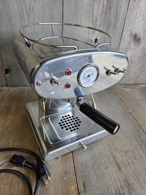 RARE FrancisFrancis! Magic L'Espresso by Luca Trazzi Stainless Steel 2004 E.S.E.