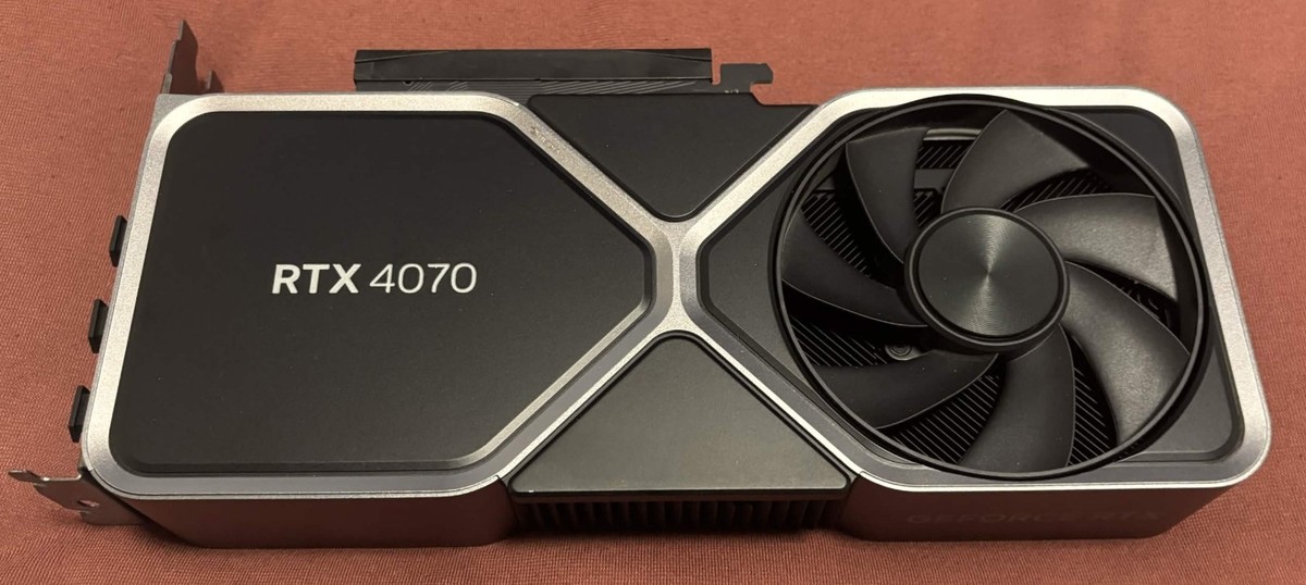 NVIDIA GeForce RTX 4070 Founders Edition 12GB Graphics Card for