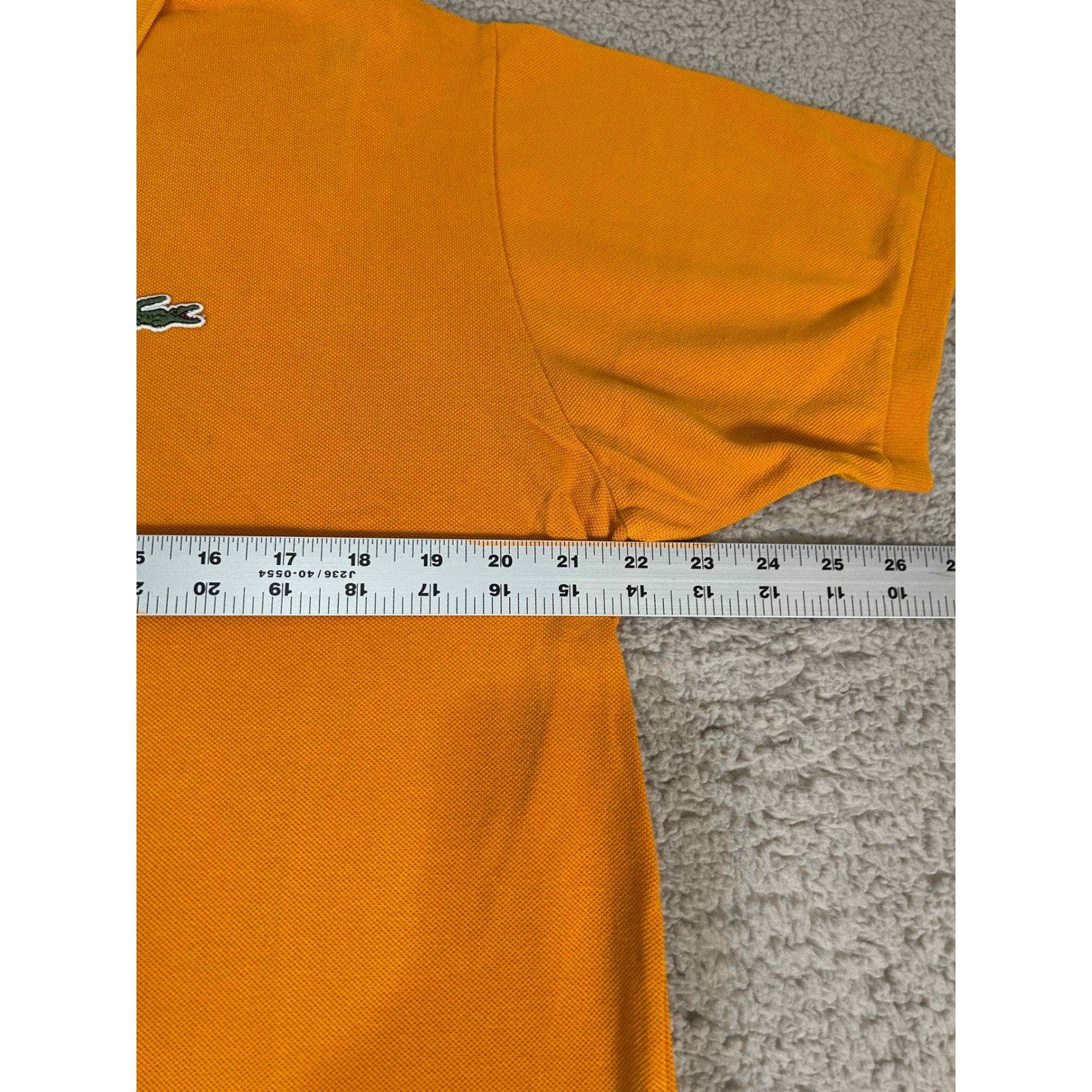 Lacoste Polo Shirt Mens Size 6 XL Orange Cotton Short Sleeve Casual Classic thumbnail 8