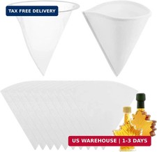 12 Pieces Maple Syrup 1 Qt. Filter Set Includes 1 Pcs Heavy Duty Boiling Filter