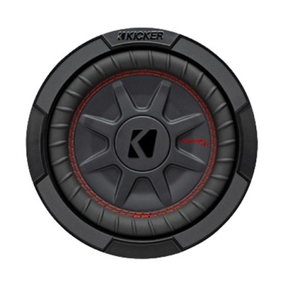 Open Box Kicker 48CWRT82 CompRT 8'' Subwoofer with Pair of 2-Ohm Voice Coils