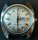 Vintage Timex Quartz Stainless Steel Mens Watch Water Resistant 96952 06678