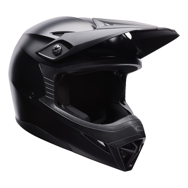Casque BELL MX-10 Mips noir mat avec système de protection rotationnelle avancée