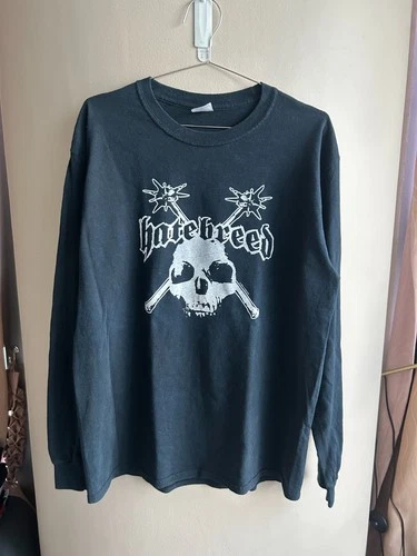 Fader Hatebreed Long Sleeve Shirt 00s Vintage Sick Of It All Satisfaction - product listing photo