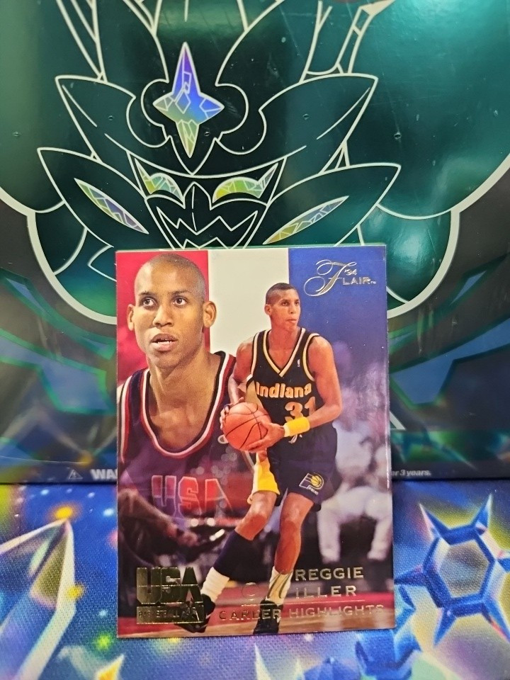1994 Flair USA Basketball Reggie Miller #58 NRMT