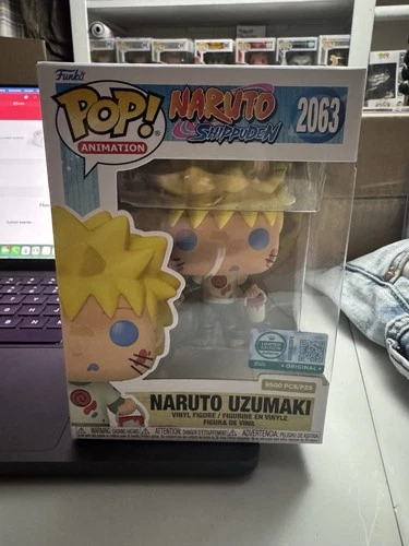 Funko Pop! Naruto Uzumaki #2063 (LE 9500) Exclusive And Pop Protector