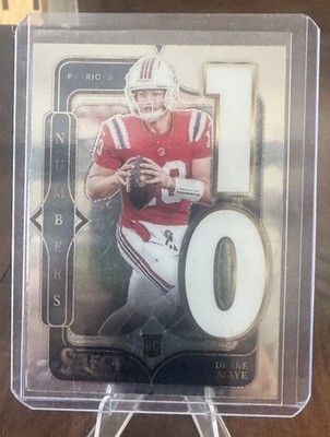 2024 Panini Select - Select Numbers Drake Maye #20 (RC)
