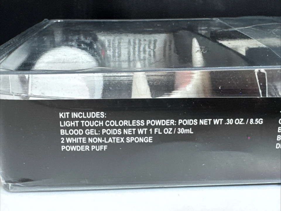 Woochie Kit Completo FX Vampiro Adulto Prótesis Dientes Látex Maquillaje Foto 3 de 4