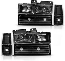 Headlight Assembly with 1994-1999 Chevy Silverado 1500 2500 3500, Suburban 1500