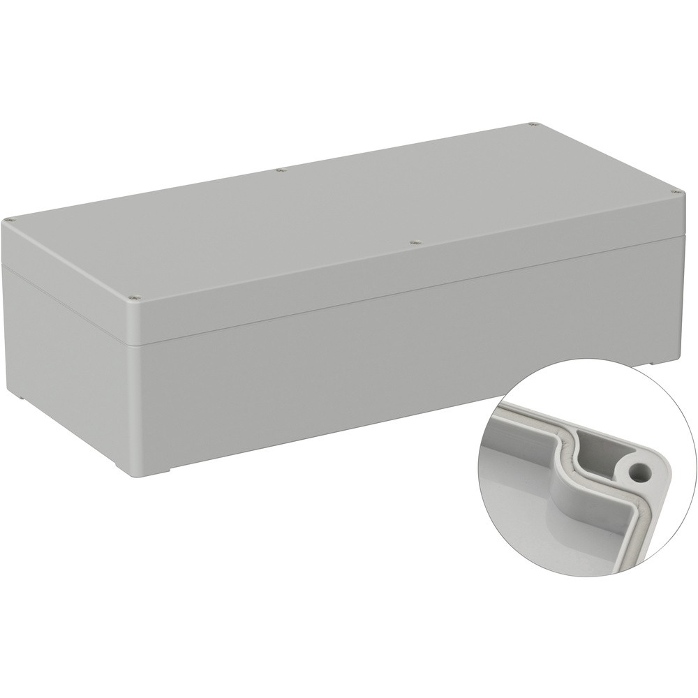 TRU COMPONENTS  TC-9065720 Industrie-Gehäuse 360 x 160 x 100  ABS  Lichtgrau ...