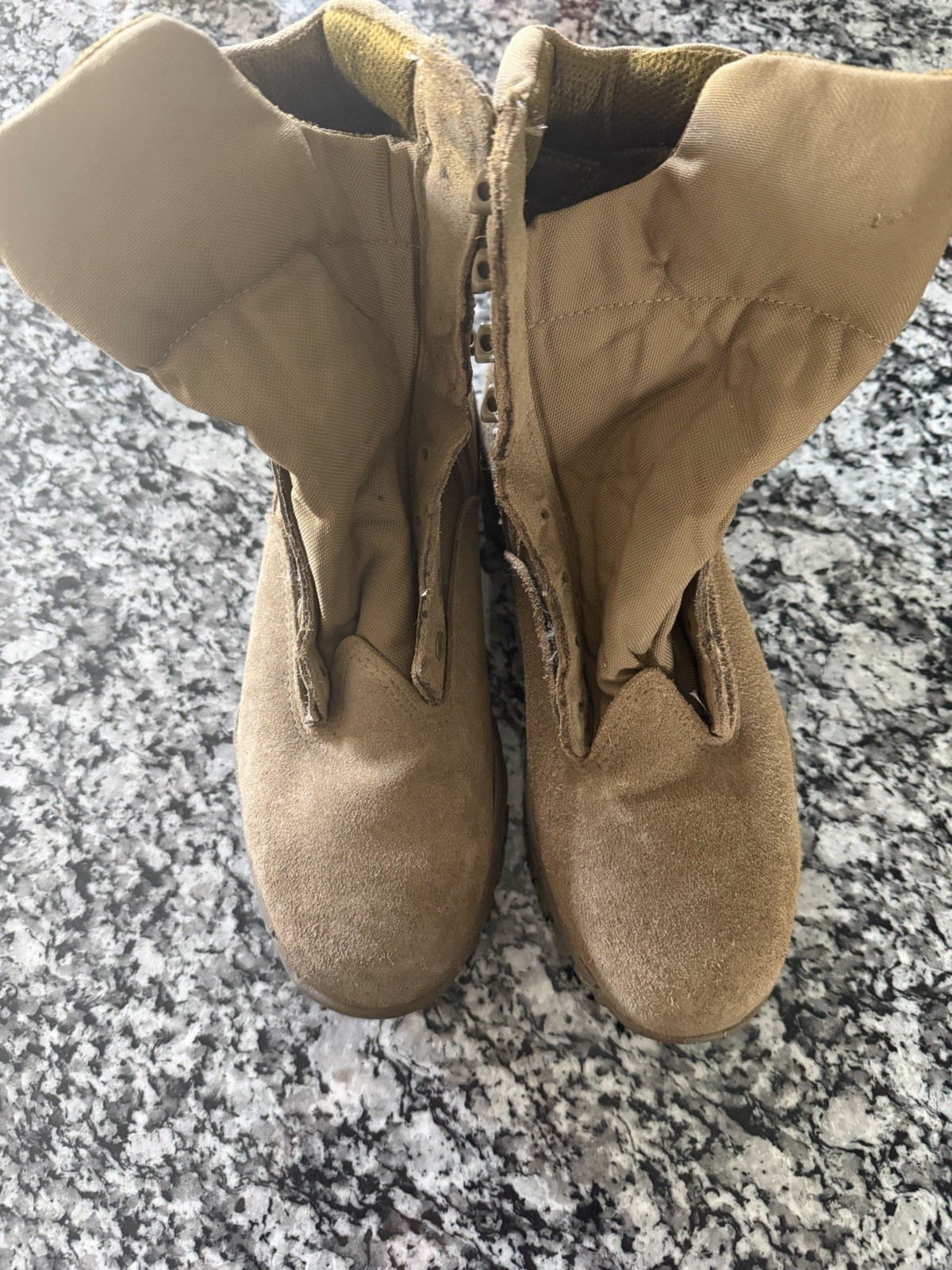 Belleville Boots Mens 10 Wide C312ST Steel Toe Hot Weather Military Vibram USA