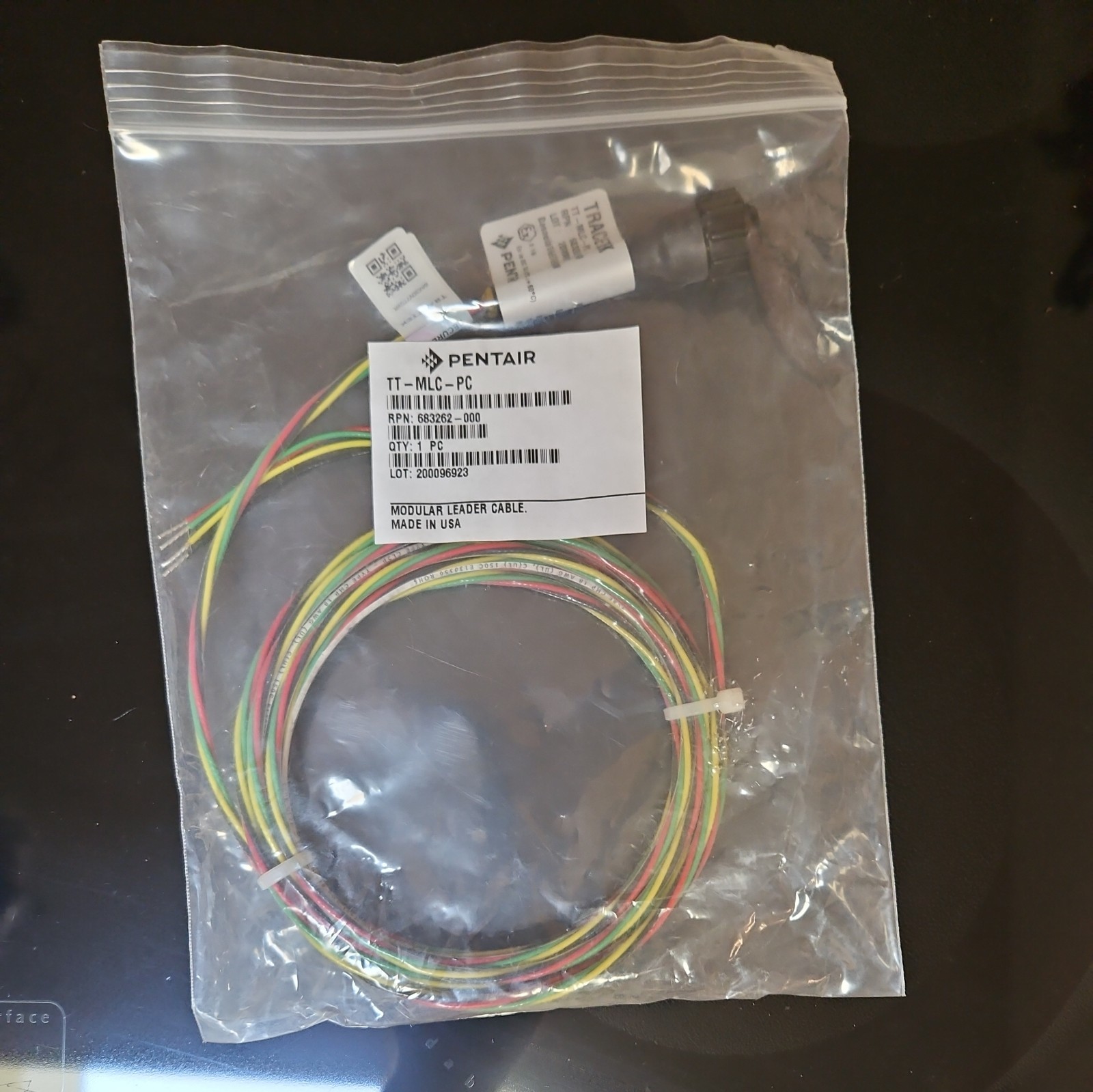 Tracetek Pentair TT-MLC-PC Modular Leader Cable