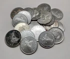 Roll Of 20 1 oz .999 Silver Rounds  Assorted Mints, Varied Conditions Our Choice