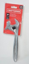 Craftsman 10 Steel Reversible Jaw Adjustable Wrench Cmmt82338