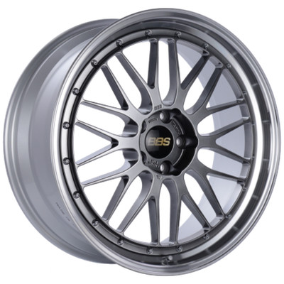 BBS LM 20x11 5x112 ET24 Diamond Blk Center/Diamond Cut Lip Wheel *PFS/Clip Req*