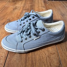 Taos Moc Star Pastel Blue Casual Lace Up Low Top Shoes Sneakers US Women's 10