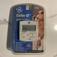General Electric Caller ID 2-9016F Caller Name Verification