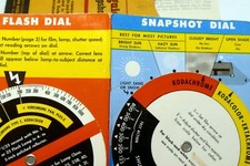 Kodak Snapshot Dial Guide guide for camera exposure dial w/ Flash Dial Photo
